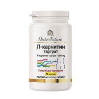 Dr. Nature Л карнитин тартрат, 90 капсули (009), снимка 1 - Хранителни добавки - 45874079