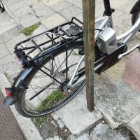 26 цола алуминиев електрически велосипед колело с ключ и зарядно Панасоник , снимка 3 - Велосипеди - 45751309