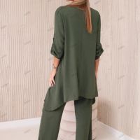 Дамски комплект блуза + панталон с висулка, 3цвята , снимка 15 - Комплекти - 45577088