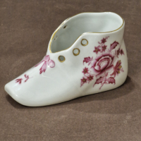 Herend Hungary Porcelain Shoe Херенд Унгария Порцелан обувка, снимка 1 - Декорация за дома - 44963376