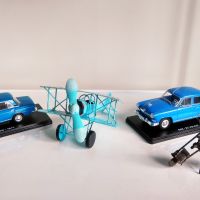 Ретро автомобил, GAZ – 21 VOLGA BLUE – 1959. Мащаб 1:24 см., снимка 9 - Колекции - 45160724