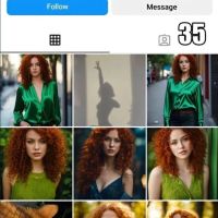 Instagram акаунт на момиче ++mail, снимка 1 - Друга електроника - 45186845