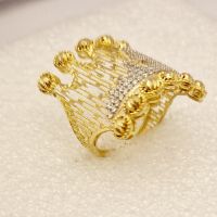Дамски златни пръстени , снимка 3 - Пръстени - 45424874
