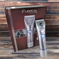 Акомулаторна машина Lexical LHC-5670 за коса и брада, 5W, 2200mAh, LCD дисплей, Керамично подвижно о, снимка 3 - Машинки за подстригване - 45861908