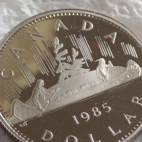 Лот монети 12 броя Канадски долари, центове непипани мат гланц перфектно състояние 42642, снимка 2 - Нумизматика и бонистика - 45021211