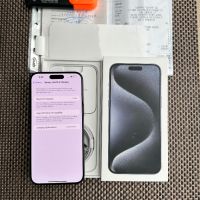 НОВ!!! / ЛИЗИНГ / 24М ГАР /  IPhone 15 Pro Max / 256Gb / Blue Titanium, снимка 5 - Apple iPhone - 45859112