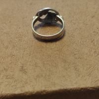 Сребърен пръстен (226), снимка 5 - Пръстени - 45545076