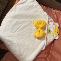Бебе-порт с качулка и панделка, снимка 3 - Комплекти за бебе - 45424917