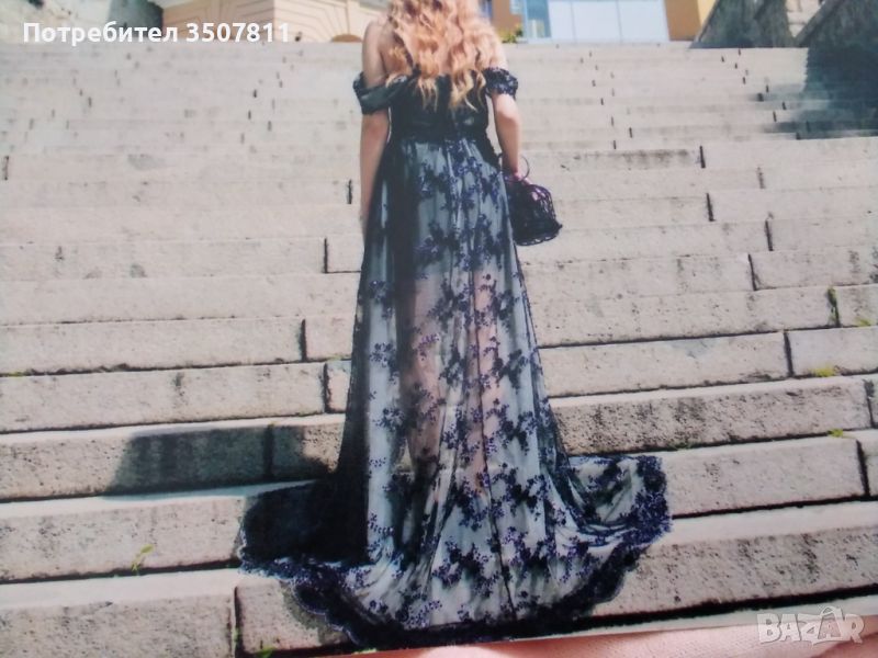 Бална рокля с чантичка, снимка 1