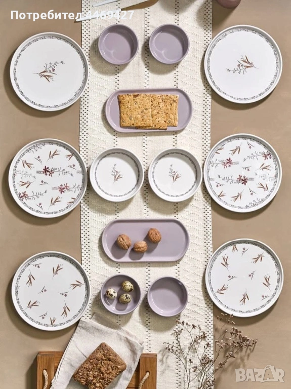 Сервиз за закуска 14 части, снимка 1