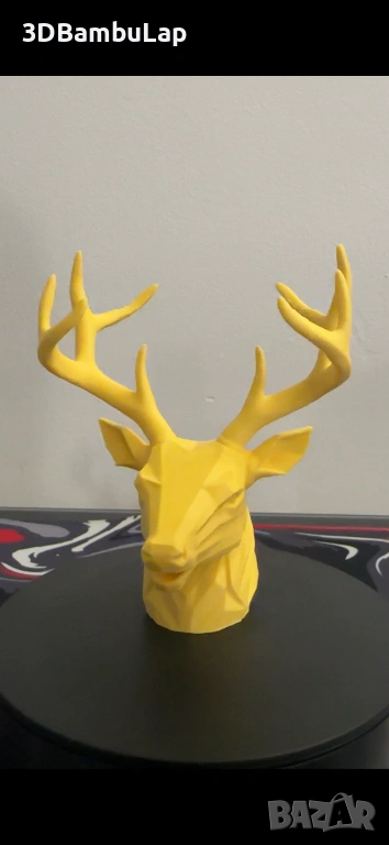 Декоративен накрайник за бутилка „Елен“, снимка 1