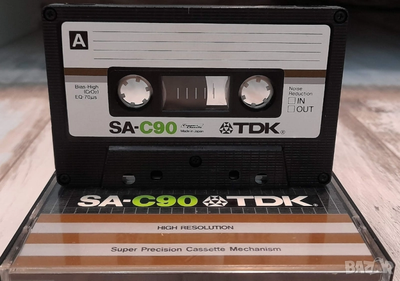 TDK SA-C90 TDK SA-C60 хромни аудио касети Made in Japan/U.S.A., снимка 1