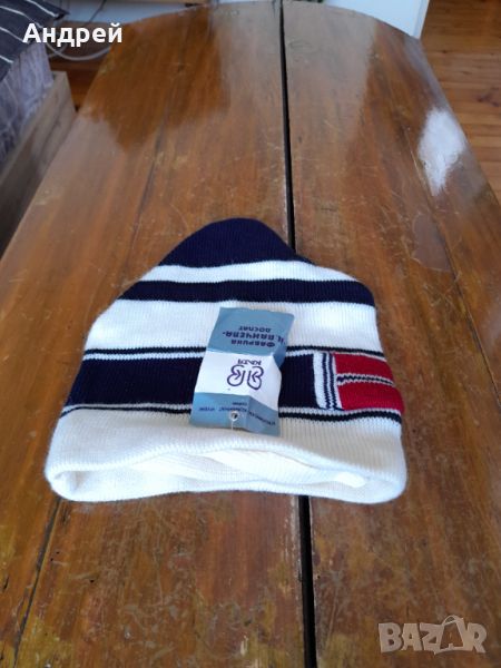 Стара плетена зимна шапка, снимка 1