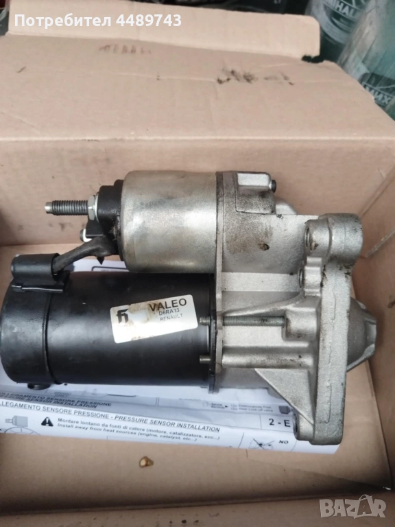  Стартер за Рено Сценик, снимка 1