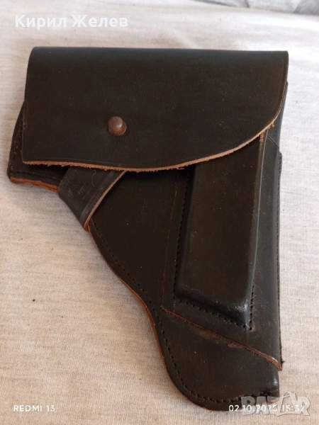 Винтидж естествена кожа кобур за пистолет за КОЛЕКЦИЯ 51127, снимка 1