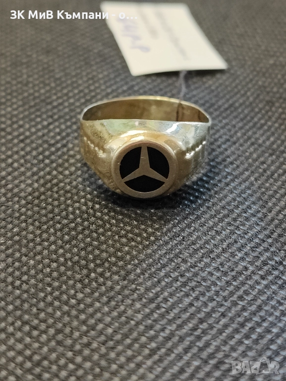 Златен дамски пръстен 3.86гр-14к, снимка 1