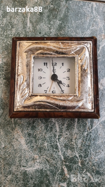 Часовник със сребърно фолио 925, снимка 1