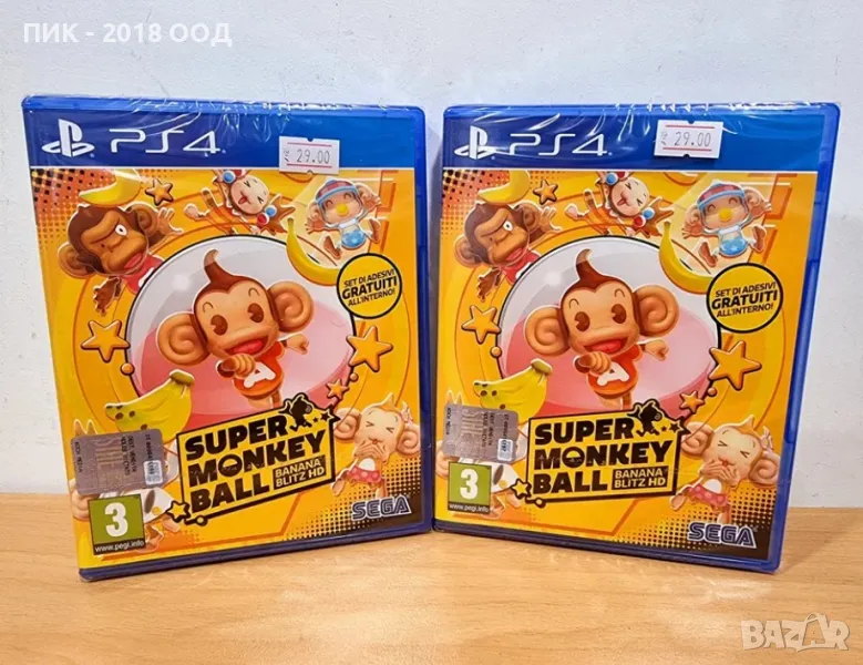 Чисто нова игра Super Monkey Ball Banana Blitz HD за PS4, снимка 1