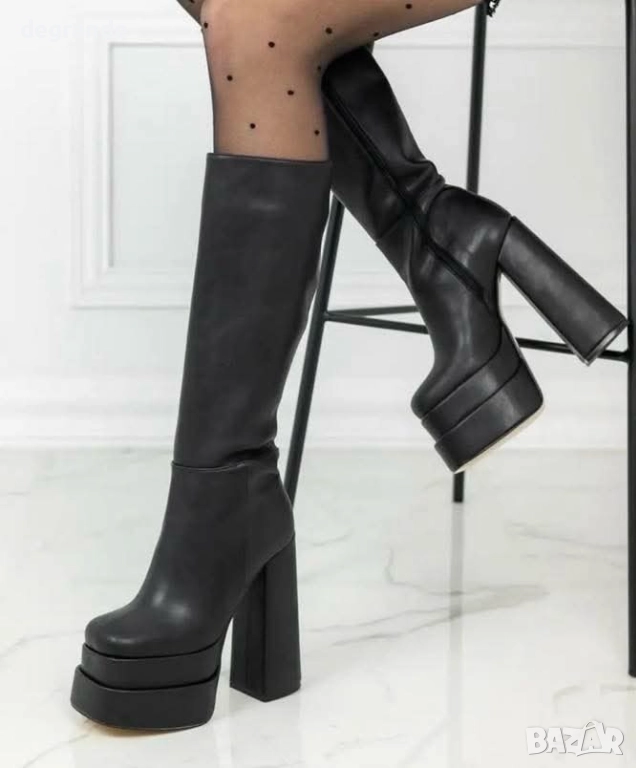 Шикозни Дамски Ботуши, снимка 1