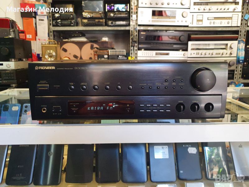 Ресийвър Pioneer SX-303RDS Две по 60 на 4 ома. В отлично техническо и визуално състояние., снимка 1