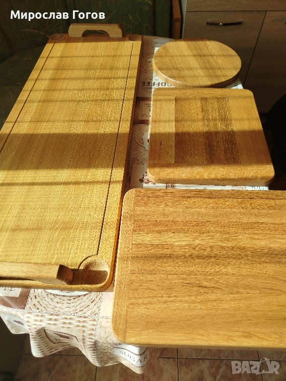 Комплект Дъбови дъски 4 броя , снимка 1