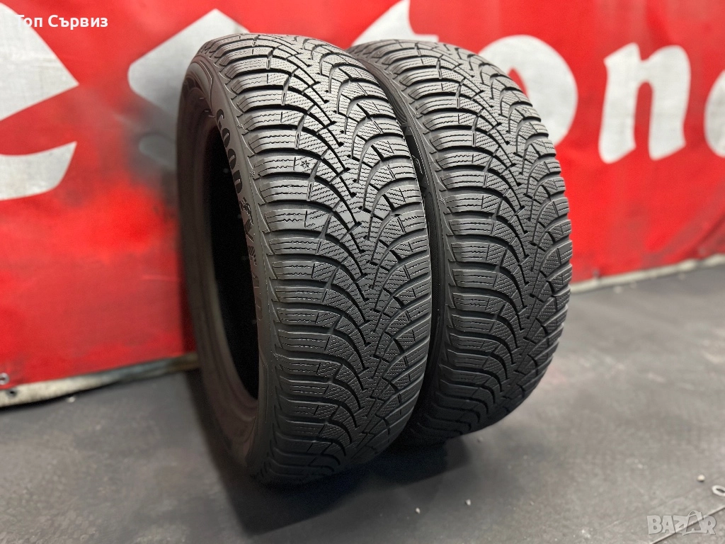 205 60 16, Зимни гуми, Goodyear UltraGrip9+, 2 броя, снимка 1