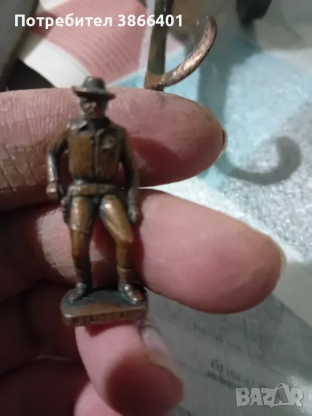 WYATT EARP  киндер колекционерска фигура каубой , снимка 1