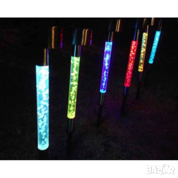 Соларна лампа с ефект „водни мехурчета“  , снимка 1