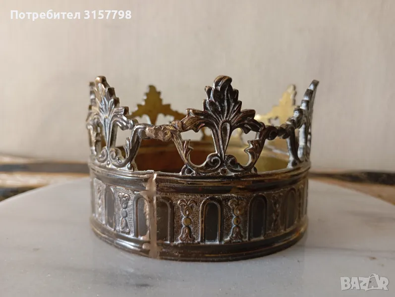 Поставка за бутилка арт деко, снимка 1