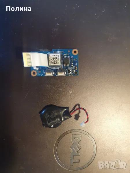 Мултимедийна платка (media board) за Dell Precision M4800 + CMOS батерия, снимка 1