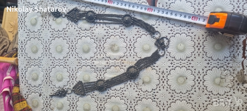 стар сачанен накит , снимка 1