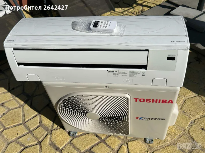 Инверторен климатик Toshiba 10-ка, снимка 1