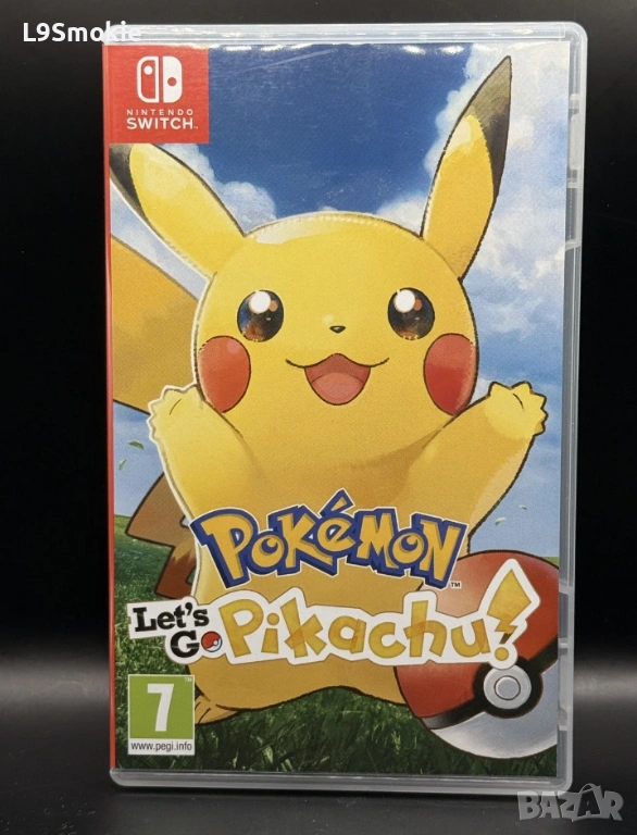 Pokemon Let's Go Pikachu! Покемон летс го Пикачу! Нова игра!, снимка 1