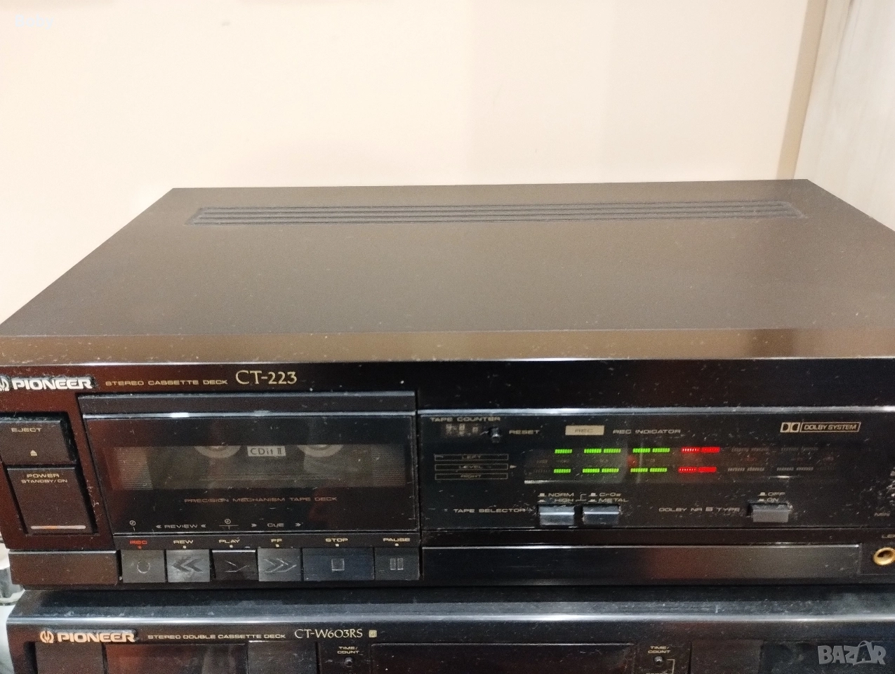 касетен дек pioneer cs-233, снимка 1