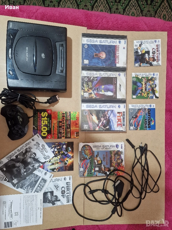 sega saturn комплект , снимка 1