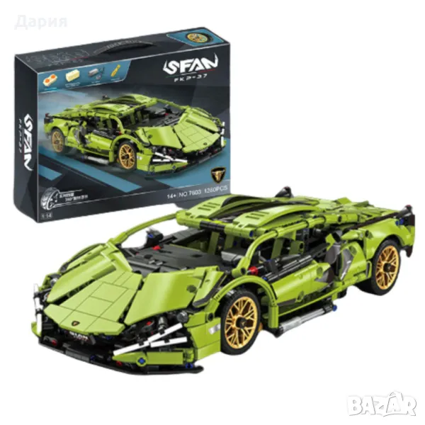 Конструктор 1280 части L E G O Lamborghini, снимка 1