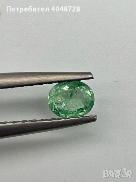 Естествен Турмалин Параиба - 0.45 ct - Бразилия, снимка 1