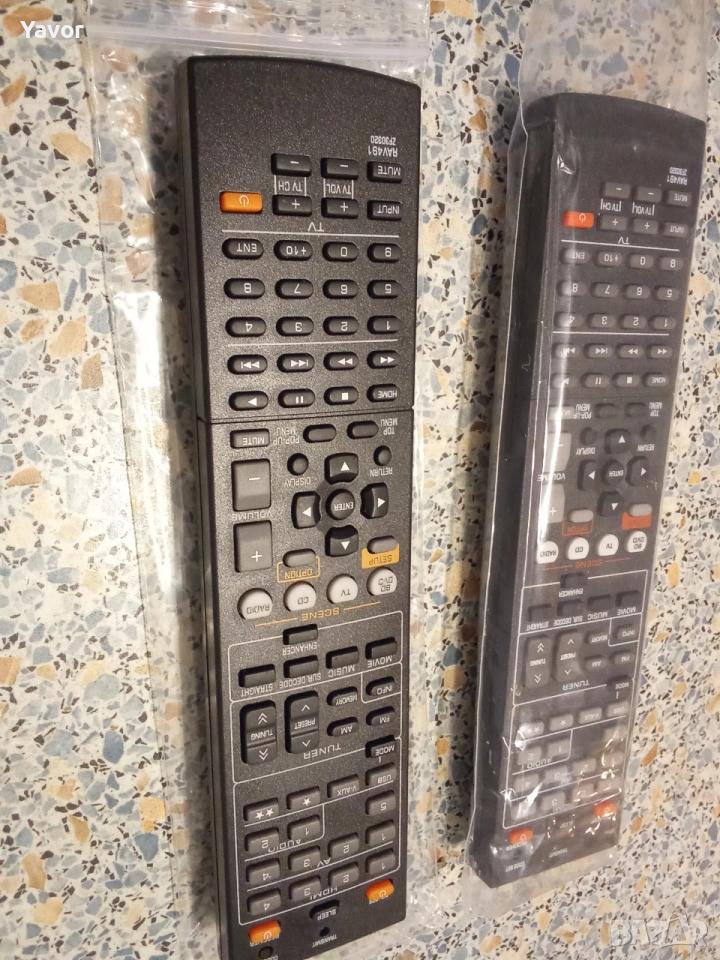 Нови дистанционни YAMAHA RAV 491 за ресивър и други, снимка 1