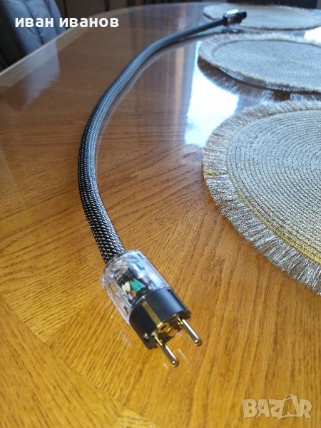 Захранващ hi-fi аудио кабел p029, снимка 1
