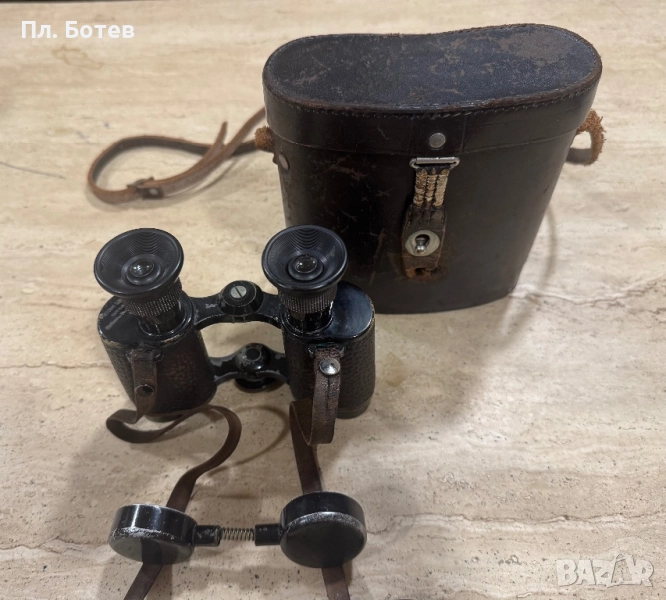 Изключително рядък военен бинокъл Carl Schütz & Co., снимка 1
