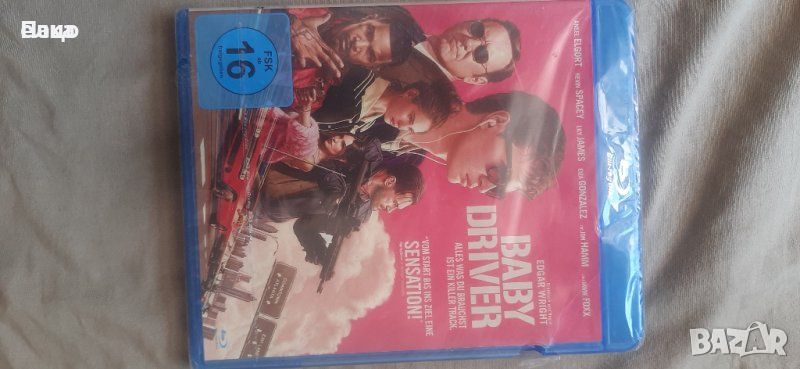 Baby Driver /Blu-ray/Диска е чисто нов/, снимка 1