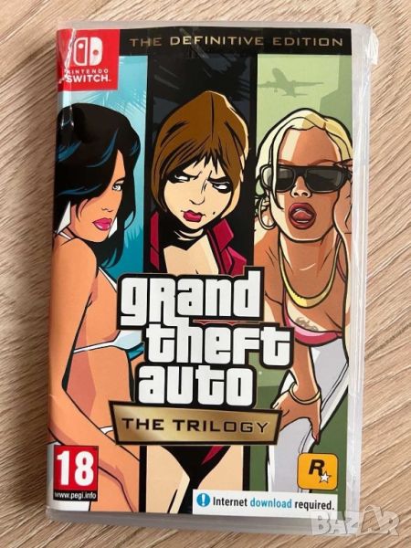 игра Grand Theft Auto: The Trilogy - Definitive Edition (Nintendo Switch), снимка 1