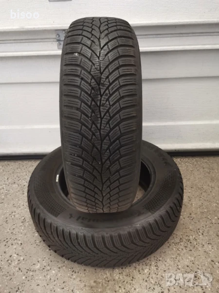 2бр Зимни гуми CONTINENTAL WINTERCONTACT 195/65/15, снимка 1