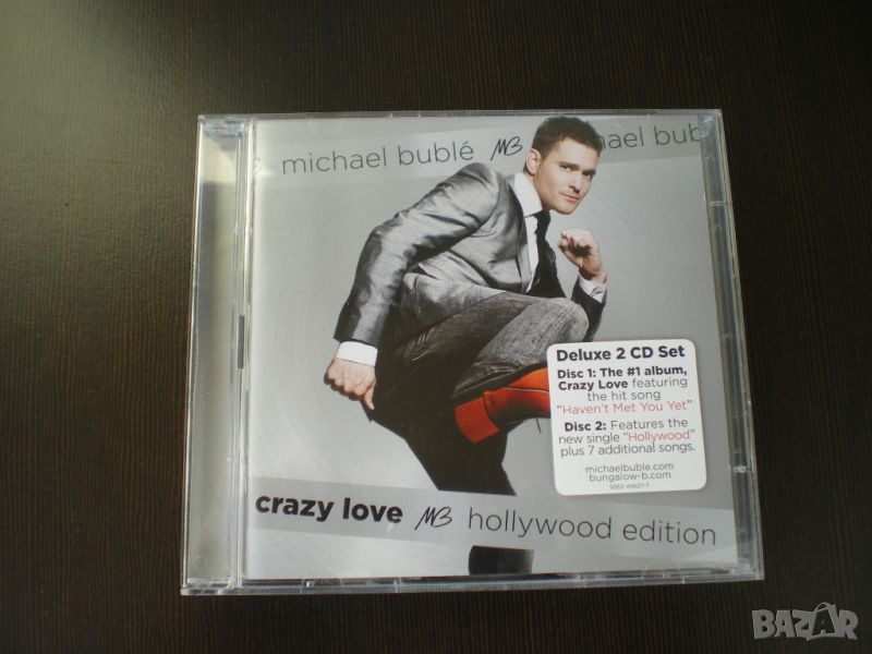 Michael Bublé ‎– Crazy Love (Hollywood Edition) 2010 CD, Album Двоен диск, снимка 1