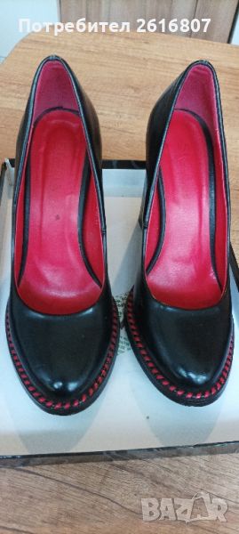 Дамски обувки черни 37, снимка 1