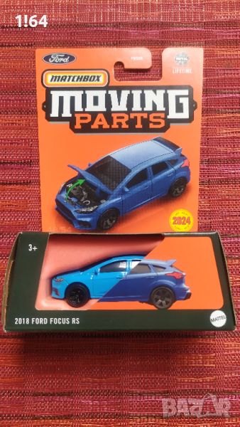 Matchbox 2018 Ford Focus RS, снимка 1