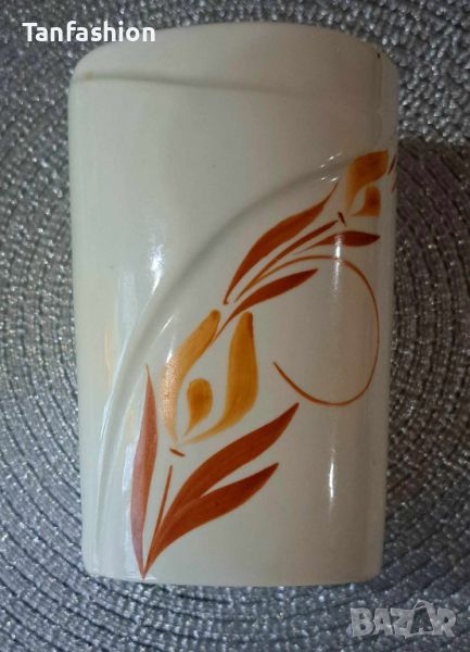 прекрасна керамична ваза, снимка 1