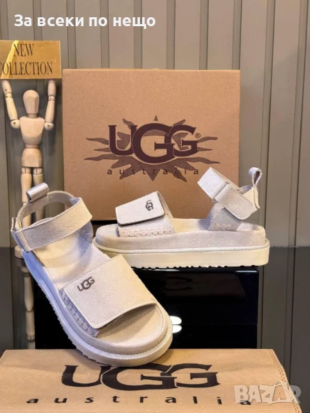 UGG Дамски Бежови Сандали ЮДЖИДЖИ Код E725, снимка 1