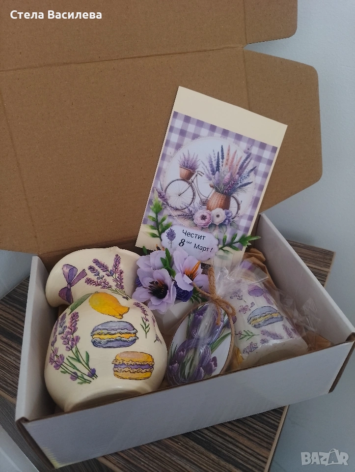 Подаръчна кутия за 8ми март , снимка 1