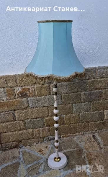 Мраморен лампион, снимка 1